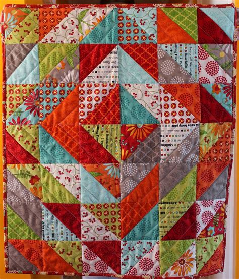 Quick And Colourful Charm Pack Quilt