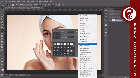 Photoshop Tutorial How To Use The Brush Clone Stamp And Eraser In
