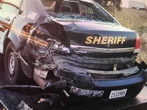 Grandmother Suspected Of Dui Hits Parked Patrol Car Chp Stockton Says