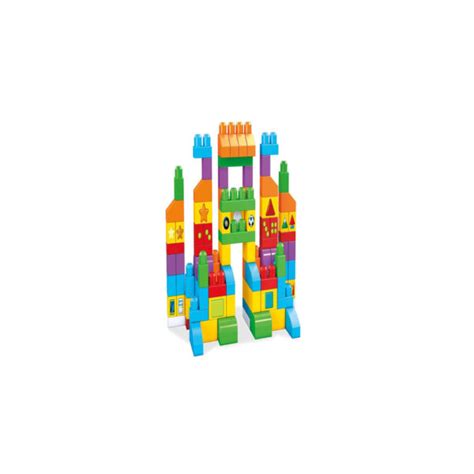 Mega Bloks First Builders Classic Big Building Bag 80 Piece Set Macz