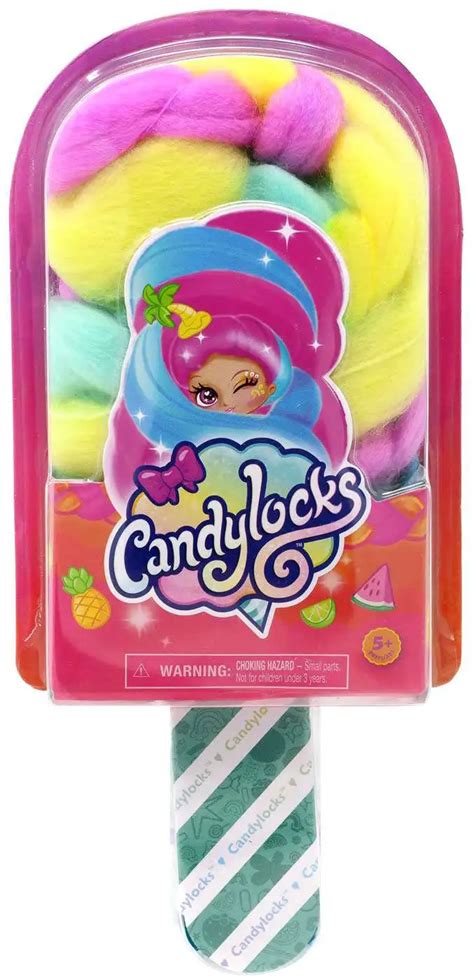 Candylocks Popsicle Teal Pink Yellow Mystery Doll Spin Master Toywiz