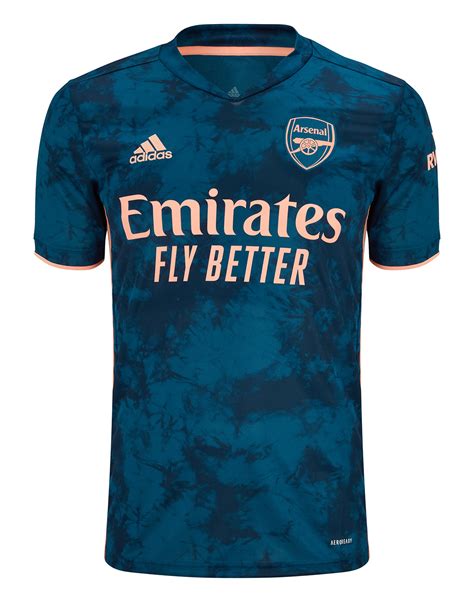 Adidas Arsenal 202021 Authentic Third Shirt Jersey Blue Original
