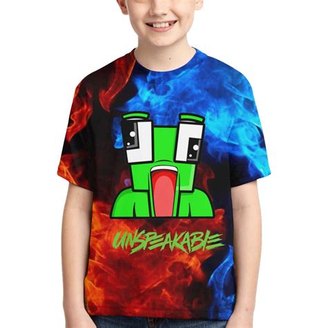 Unisex Boys Girls Tie Dye Shirt Unspeakable 3d Printed Shirt For Kids