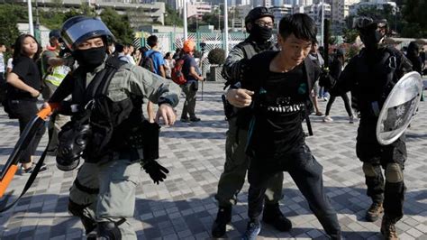 Pro Democracy Protester Shot At Close Range As Violence Escalates In Hong Kong On Air Videos