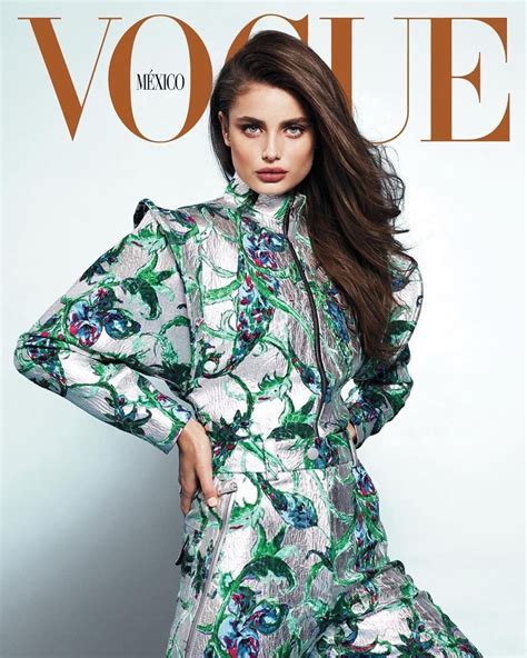 Taylor Hill Models Utilitarian Glam Looks For Vogue Mexico Fashion