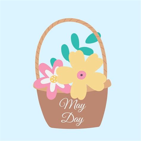 May Day Flower Clipart Patterns