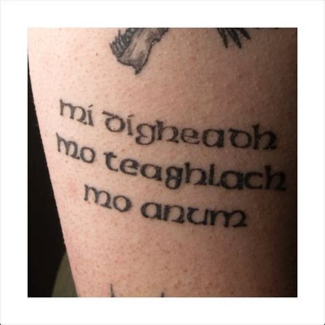 Discusses the phenomenon of tattoos in the irish language and includes tips regarding how to get a good translation, as well as pitfalls to avoid. Gaelic Tattoo by SueRiotGraphics on DeviantArt