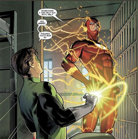 Hal Jordan And Barry Allen Dc Comics Artwork Green Lantern Comics