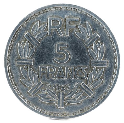 Premium Photo Old French Coin Francs