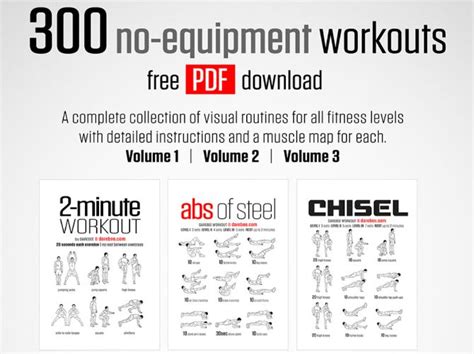 5 Free No Equipment Workouts To Get Fit Anytime Anywhere