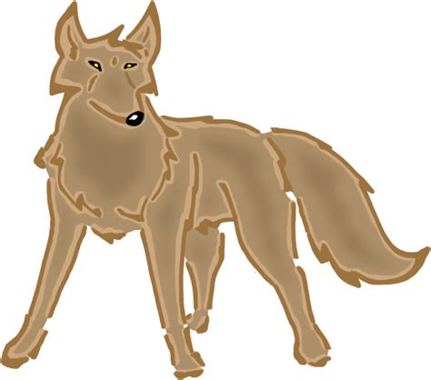 Cartoon Wolf Transparent ~ Wolf Clker Clip Growrishub