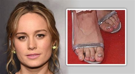 Wikigrewal — Brie Larson Feet Ugliest Toes In Hollywood
