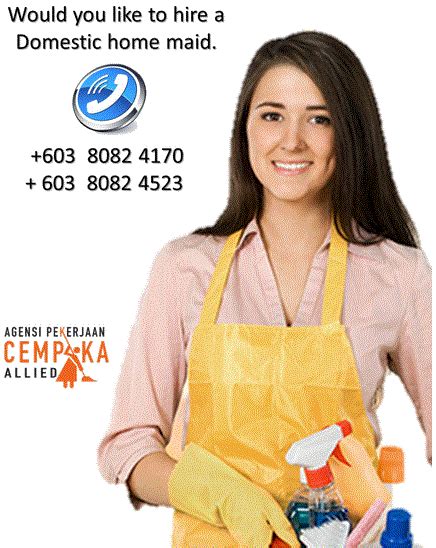 They are committed to providing their clients with the most trustworthy, reliable domestic helper that has a proven track record in looking after homes. nameSherry: Maid Agency Malaysia - Agensi Pekerjaan ...