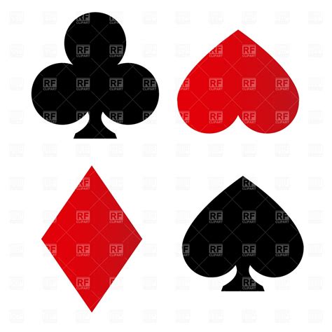 Deck Of Card Symbols Clipart Free Download On Clipartmag