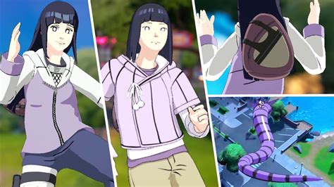 Leaked Hinata Hyuga Skin Gameplay New Naruto Cosmetics