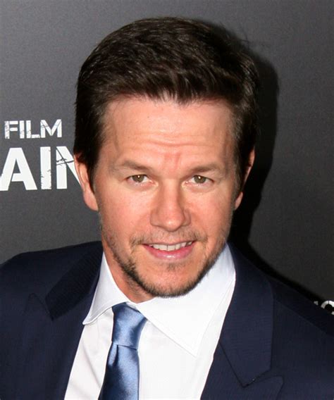 Mark Wahlberg Short Straight Hairstyle