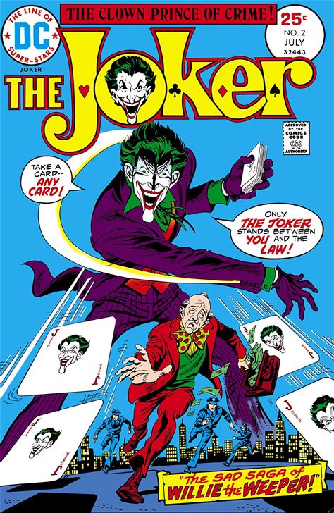 The Joker 2 July 1975 Joker Dc Comics Joker Artwork Cartoon