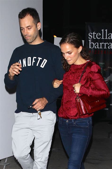 Natalie Portman And Her Husband At Arclight Cinemas In Hollywood