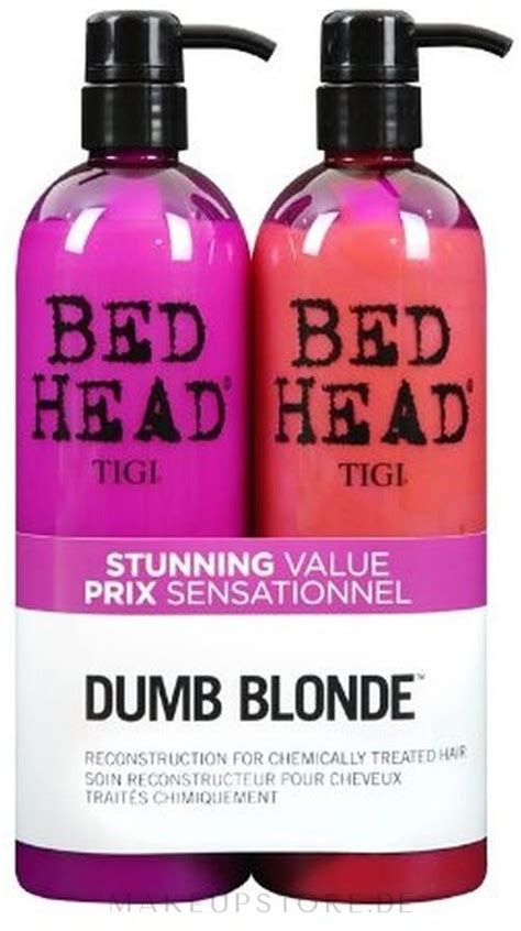 Tigi Bed Head Dumb Blonde Duo Kit Shampoo Ml Conditioner Ml