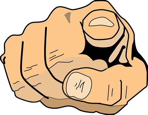 Free Vector Graphic You Index Finger Pointing Finger Free Image