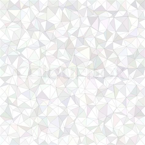 White Irregular Triangle Mosaic Vector Stock Vector Colourbox
