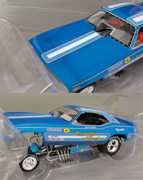 1970 Plymouth Cuda Candies And Hughes Funny Car Details Diecast Cars