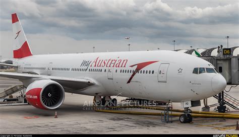 Oe Lpd Austrian Airlines Boeing 777 200er At Bangkok Suvarnabhumi