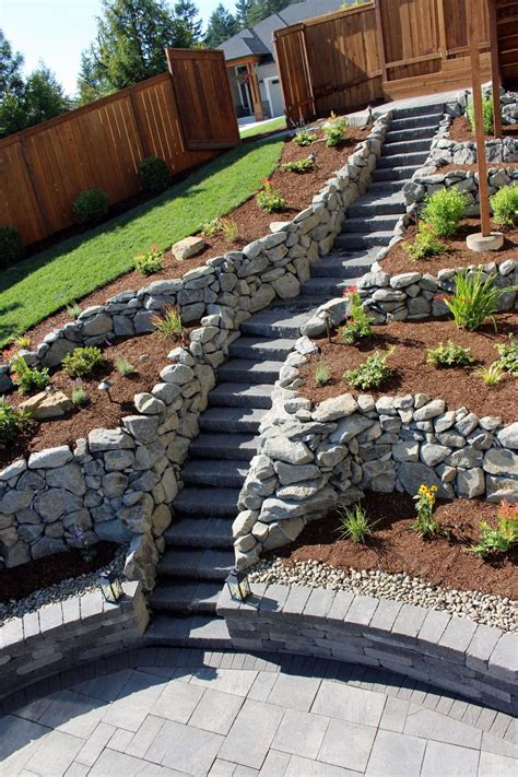 10 Insanely Beautiful Landscaping Steps In 2020 Sloped Backyard