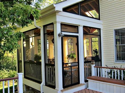 Awesome Screened Porch Love Cathedral Ceiling And Black Trim Screened In Porch Ideas Aaron