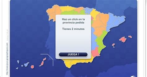 Juegos Educativos Online Gratis Provincias De España Juego De