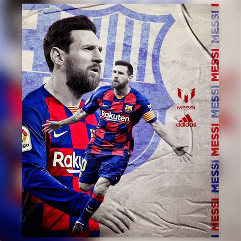 Jogador Lionel Messi Social Media Psd Editável Download Designi