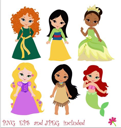 Princesas Scrapbook Da Disney Desenhos Princesas Disney Clipart Fofo