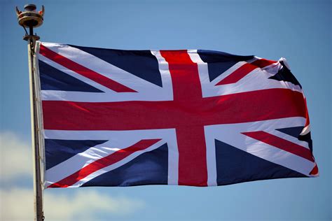 British Flag Waving On Air New Wallpape Download