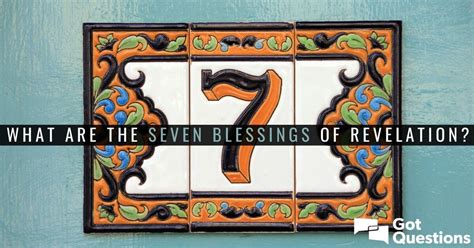 What Are The Seven Blessings Of Revelation