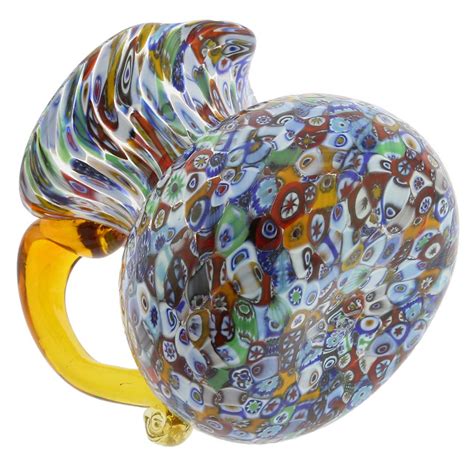 Murano Glass Vases Murano Glass Millefiori Pitcher Carafe