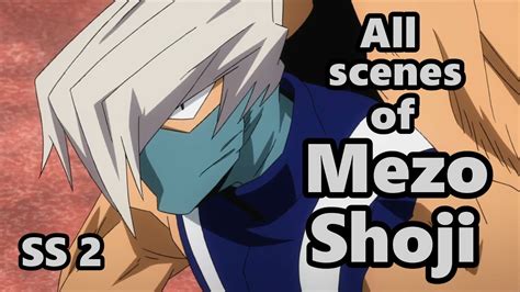 All Scenes Of Mezo Shoji In Season BNHA YouTube