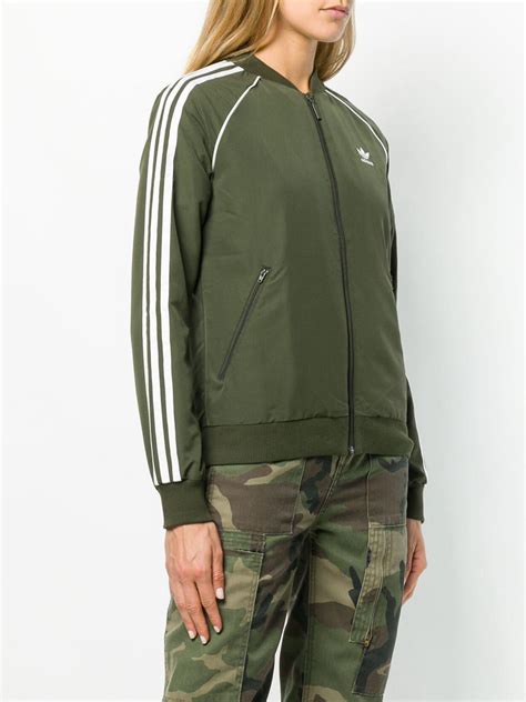 The sst track jacket debuted on the court in 1979, when it quickly became an essential for tennis training. Lyst - Adidas Originals Sst Track Jacket in Green