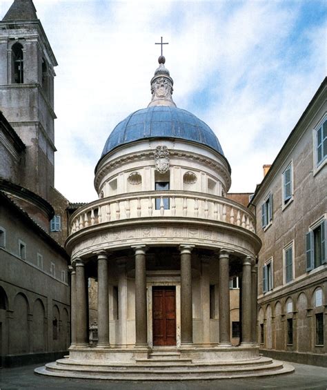 Donato Dangelo Bramante Tempietto Rome 1502