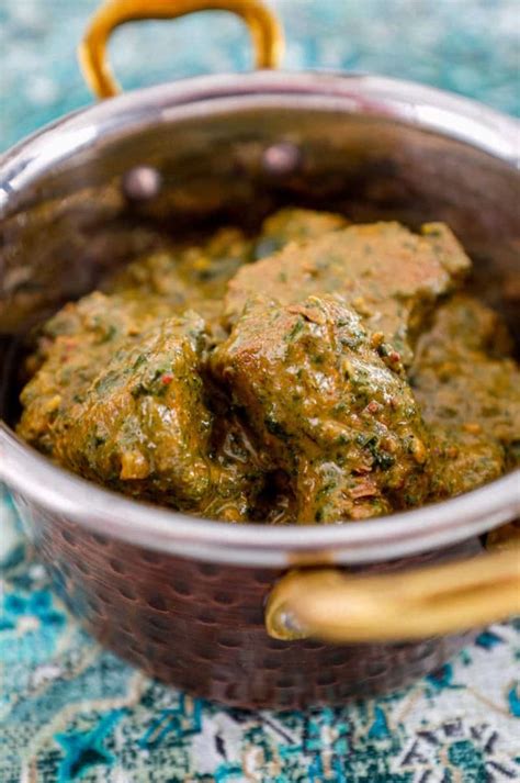 Saag Gosht Lamb Spinach Curry A Recipe From Cook Eat World