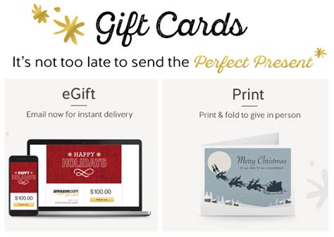 You can also earn rewards for watching videos like short movie trailers, playing games such as solitaire and candy jam, shopping online. Last Minute GIFT CARD GIFTS - Printable or E-Mailed, Available For Every Store - Amazon, Walmart ...