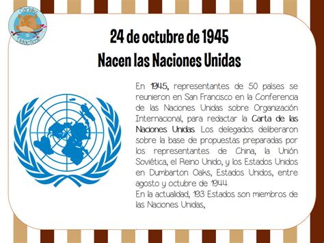 Excelentes Diseños Del 24 De Octubre De 1945 Día De Las Naciones Unidas