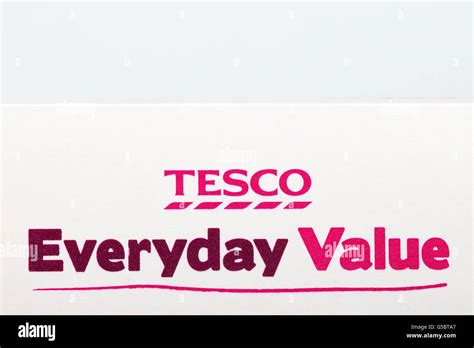 Tesco Own Label Products Hi Res Stock Photography And Images Alamy
