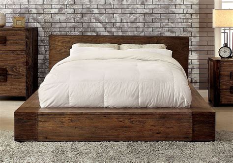 Browse rustic beds and headboards on houzz, including mattresses and bed frames in a variety of styles and sizes ranging from twin to california king. Janeiro Bedroom Modern Bold Low Profile Queen Bed Frame ...
