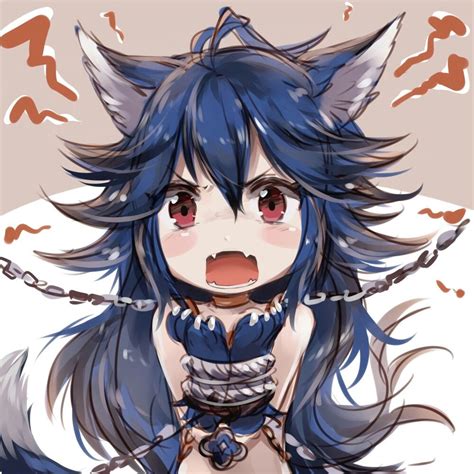 Pin By Star🍒 On Shingeki No Bahamut Anime Wolf Girl