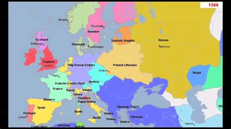 The Animated History Of Europe Youtube