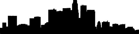 Find the perfect la city skyline stock illustrations from getty images. La City Skyline Silhouette at GetDrawings.com | Free for ...