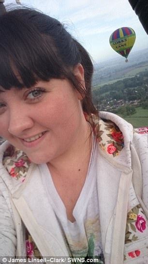 Woman S Hot Air Balloon Selfie Before It Hit Power Cables Daily Mail Online