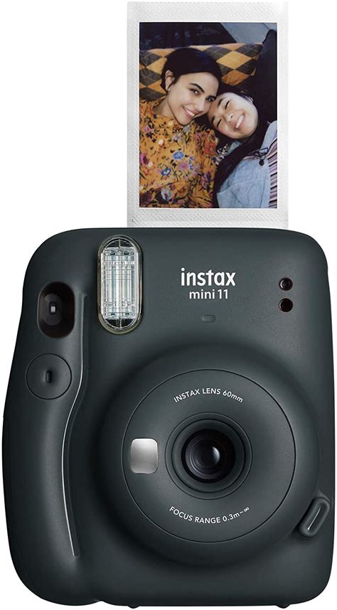 Fujifilm 16654786 Instax Mini 11 Instant Camera Charcoal Grey