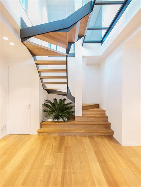75 Contemporary U Shaped Staircase Design Ideas Stylish Contemporary