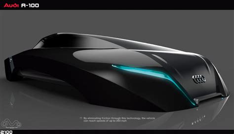 2100 100 Futuristic Audi A 100 Car Concept Proposal For The Year Of